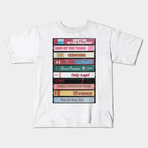 HS Casettes Kids T-Shirt by JordanBoltonDesign